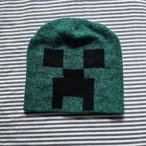 Green and Black Beanie Creeper